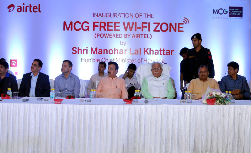 Airtel MCG free Wi-Fi Zone