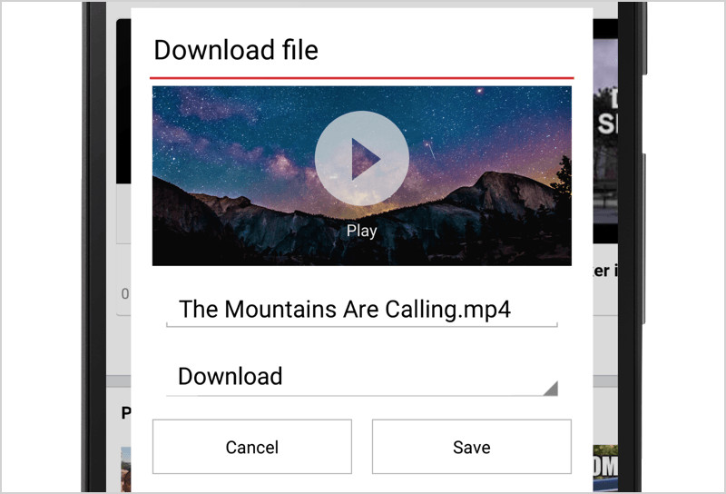 Opera Mini 18 for Android brings support for video downloads for offline viewing