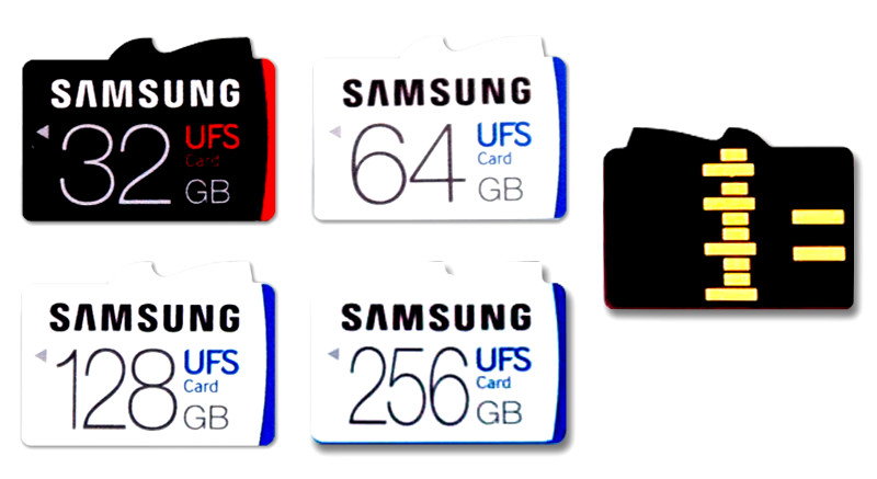 Samsung UFS memory card