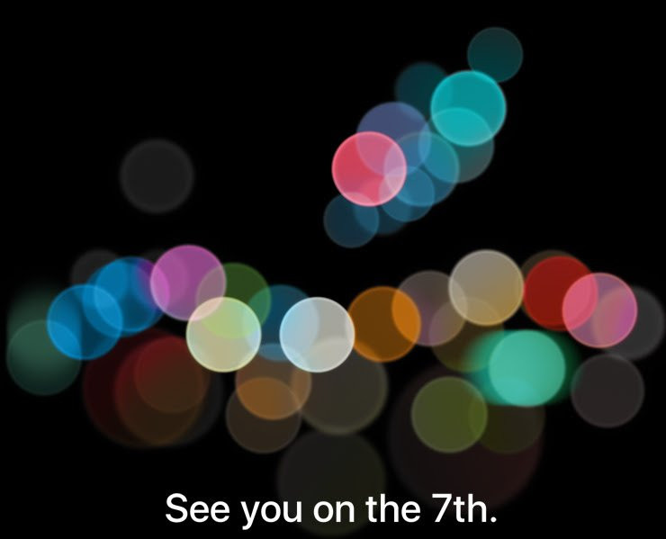 Apple iPhone 7 invite