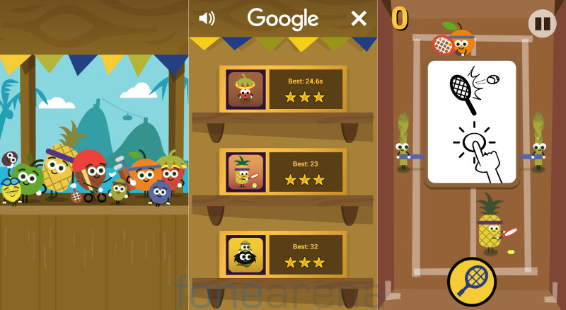 Como jogar Doodle Fruit Game, jogo do Google nas Olimpíadas Rio