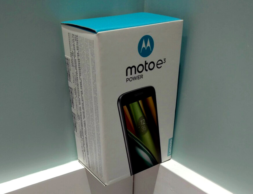 Moto E3 Power Box
