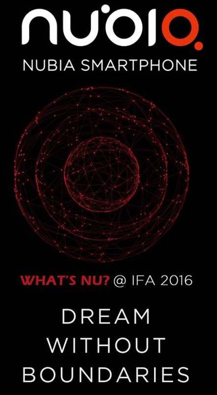 Nubia IFA 2016 teaser
