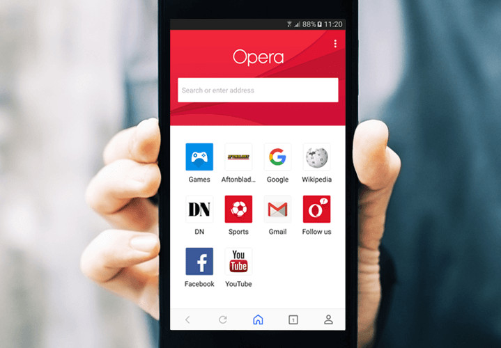 opera beta android