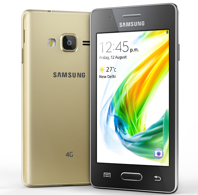 Samsung Z2 Tizen Powered Smartphone With 4g Volte Launched In India For Rs 4590