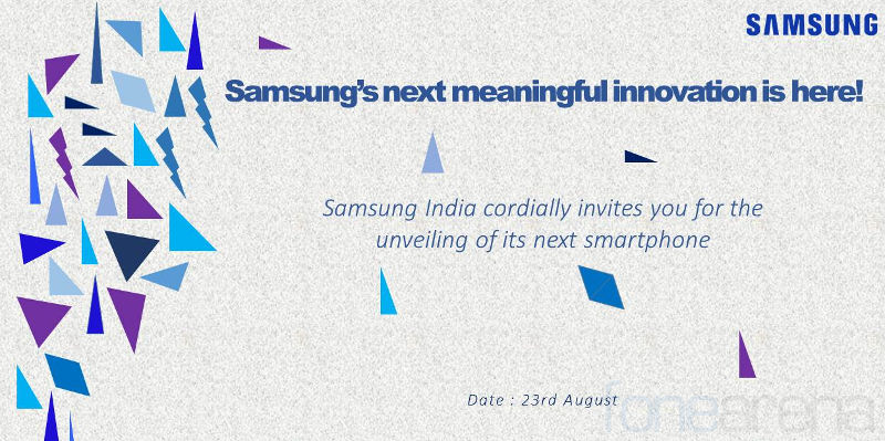 Samsung Z2 India launch invite
