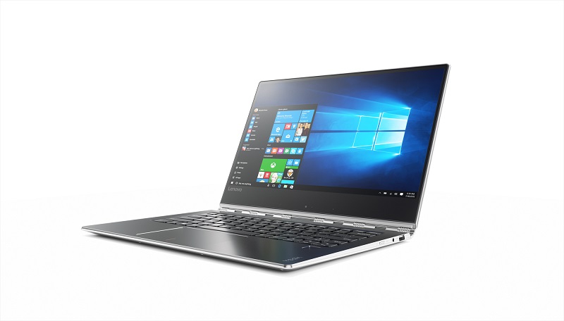 Yoga 910 convertible in silver