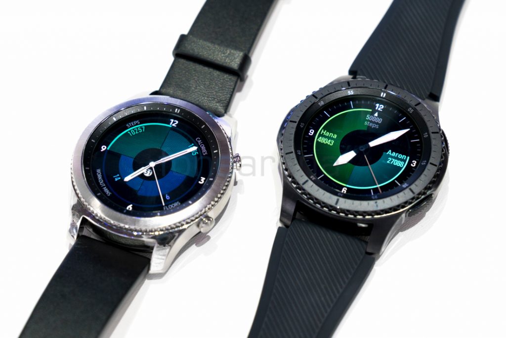 samsung gear s3 difference between classic and frontier