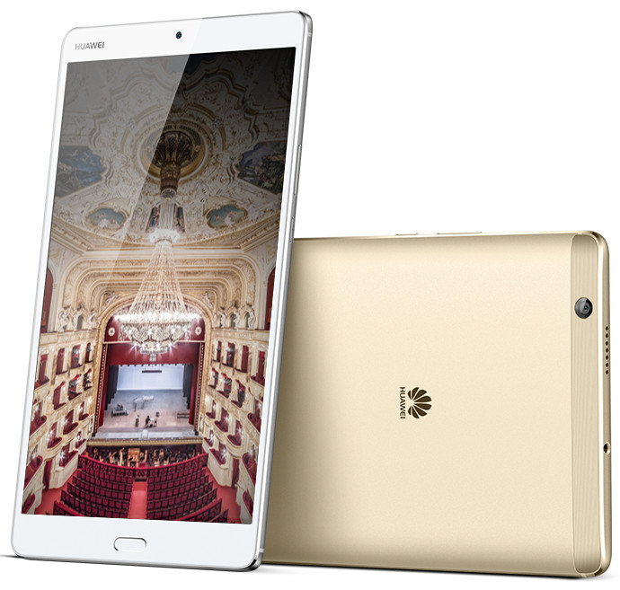 Huawei MediaPad M3 with 8.4-inch 2K display, metal body, 4G LTE