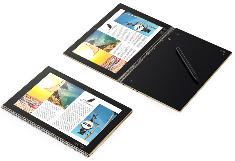 Lenovo Yoga Book Ultra Slim 2 In 1 Announced Comes In Android 6 0 And Windows 10 Versions