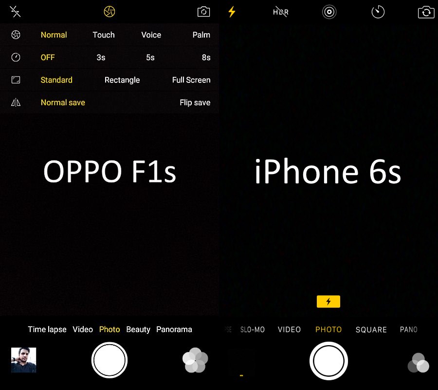 dark mode oppo f1s