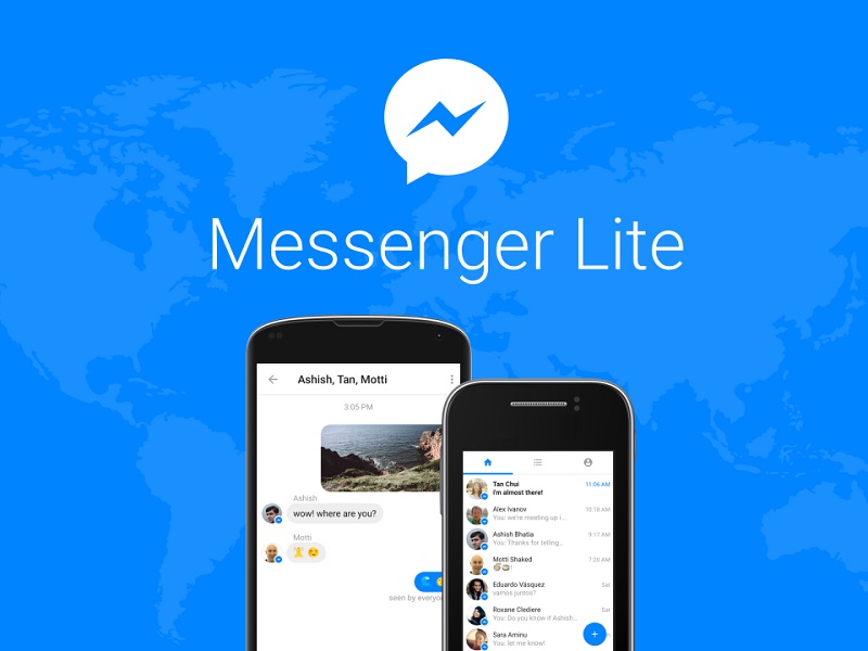 f lite messenger download