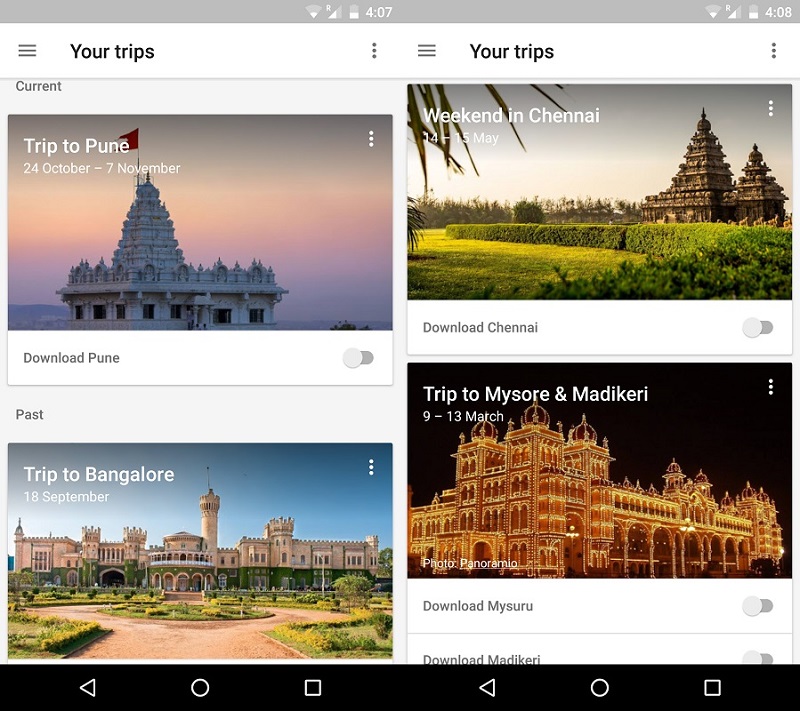 google-trips-india