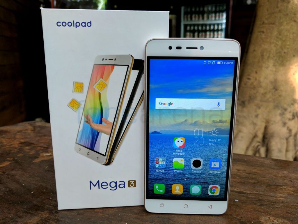 coolpad 3 sim mobile