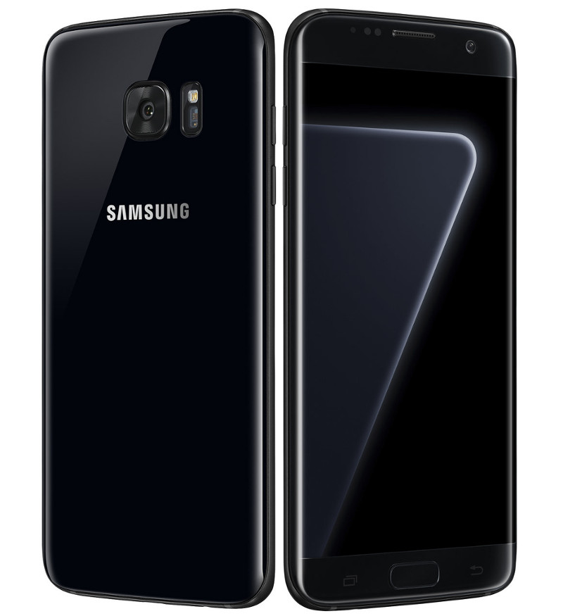 Samsung Galaxy S7 edge Black Pearl variant with 128GB storage