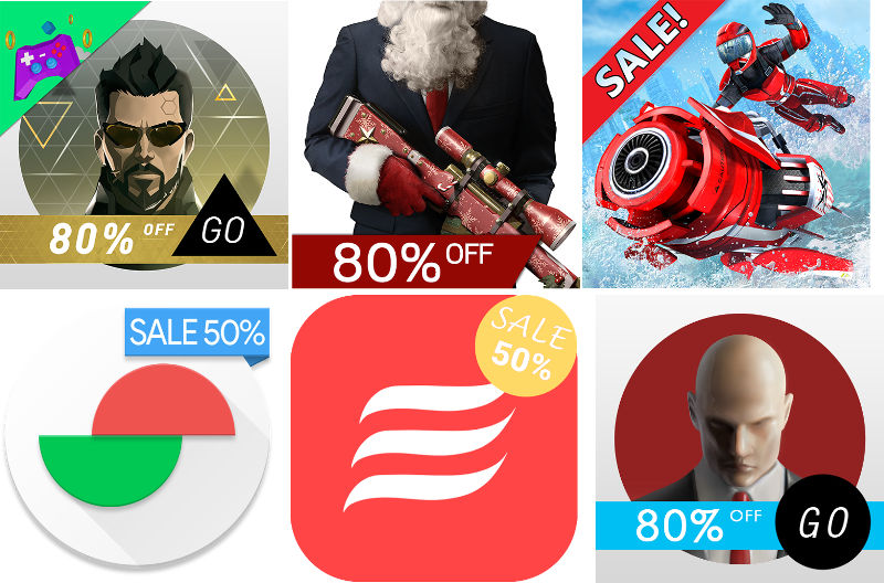 Top Android apps and games on sale on Google Play starting at Rs