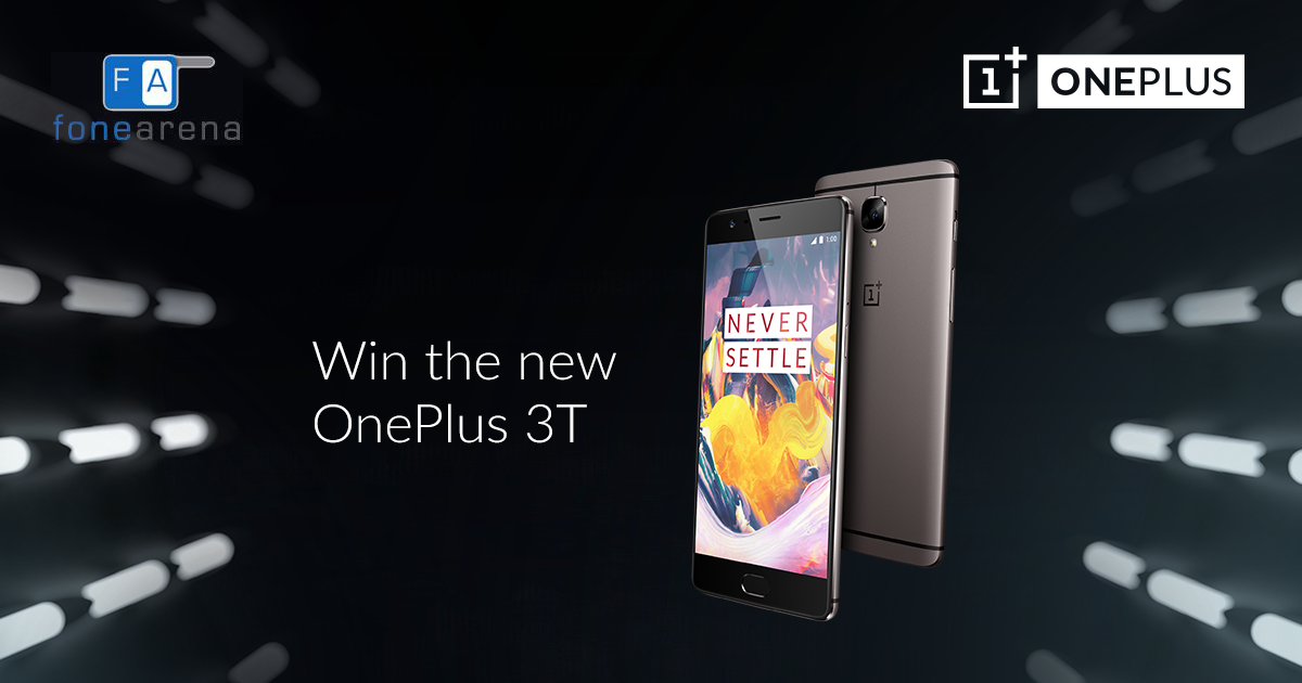 Oneplus 3t Giveaway