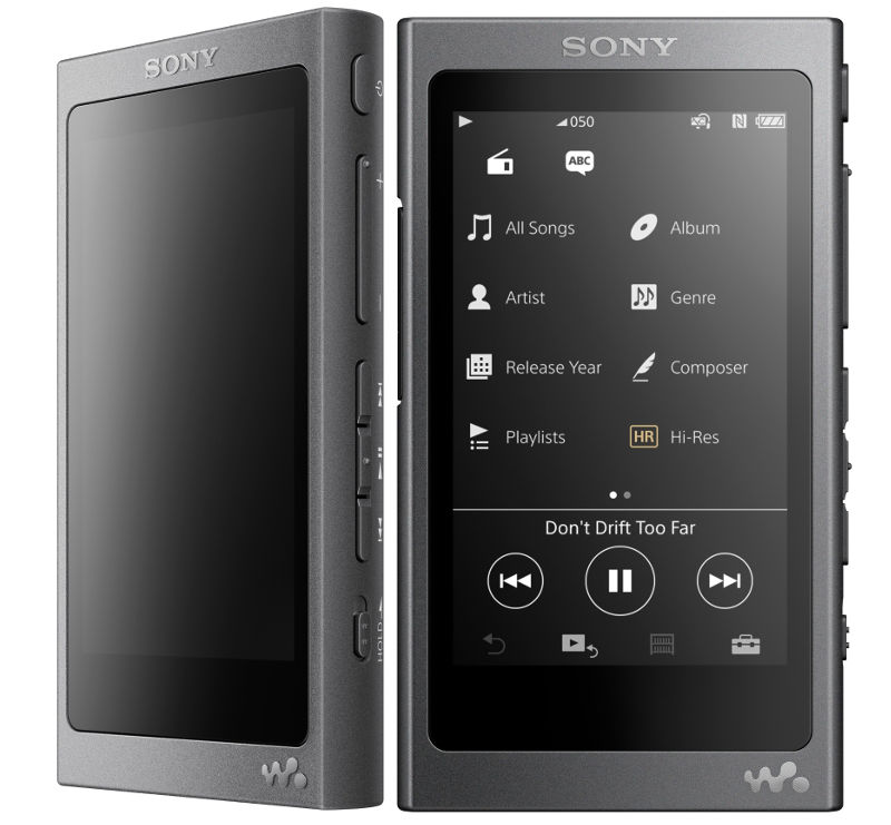 Sony NW-A35 Walkman with Hi-Res Audio, Digital Noise Cancellation ...