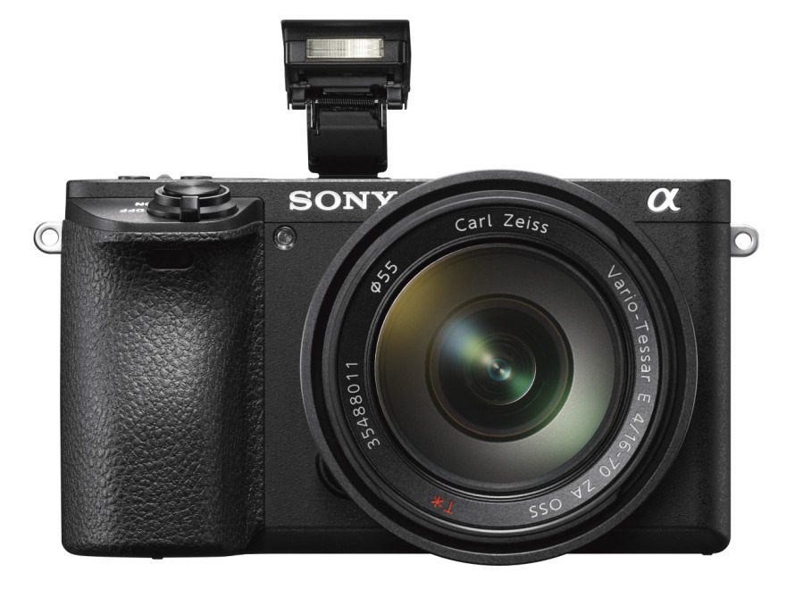 Sony a6500 mirrorless camera with 0.05 sec fast Hybrid AF, WiFi