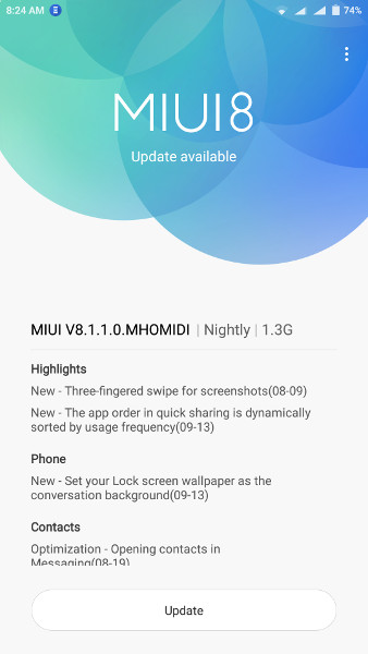 miui 8 redmi note 3