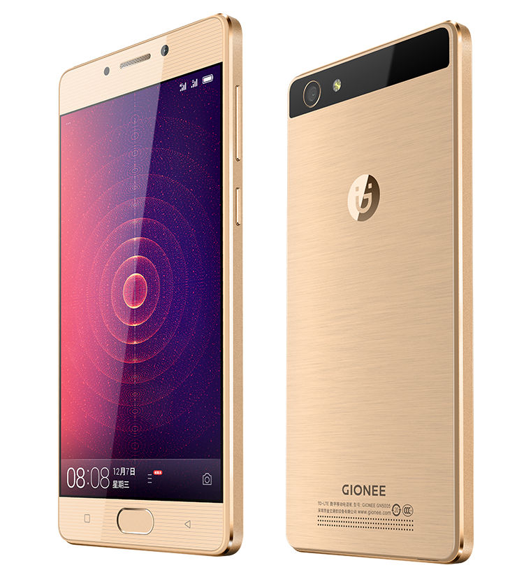 gionee fingerprint phone