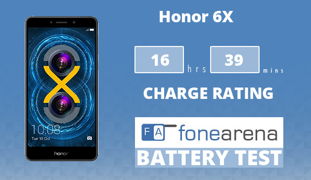 Honor 6X FA One Charge Rating