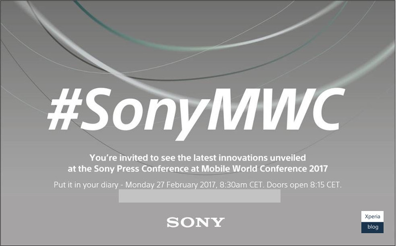 Sony Mobile MWC 2017 invite