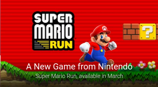 Super Mario Run Android March