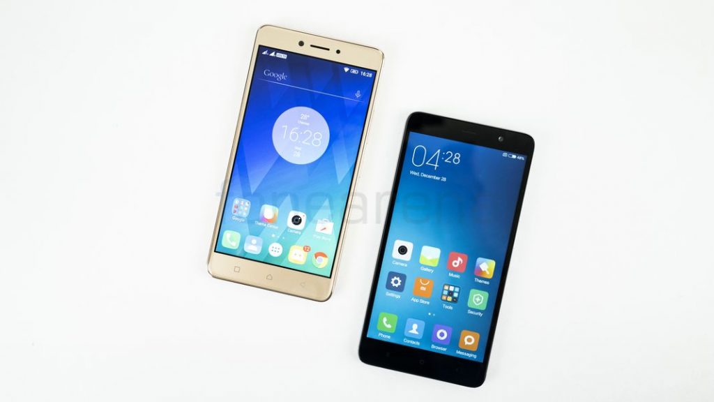 Lenovo K6 Note vs Redmi Note 3 Display