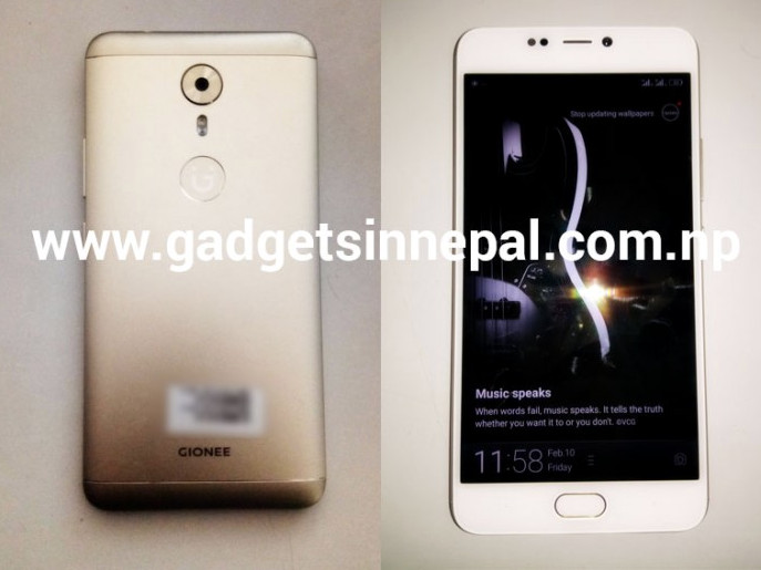 Gionee A1 leak