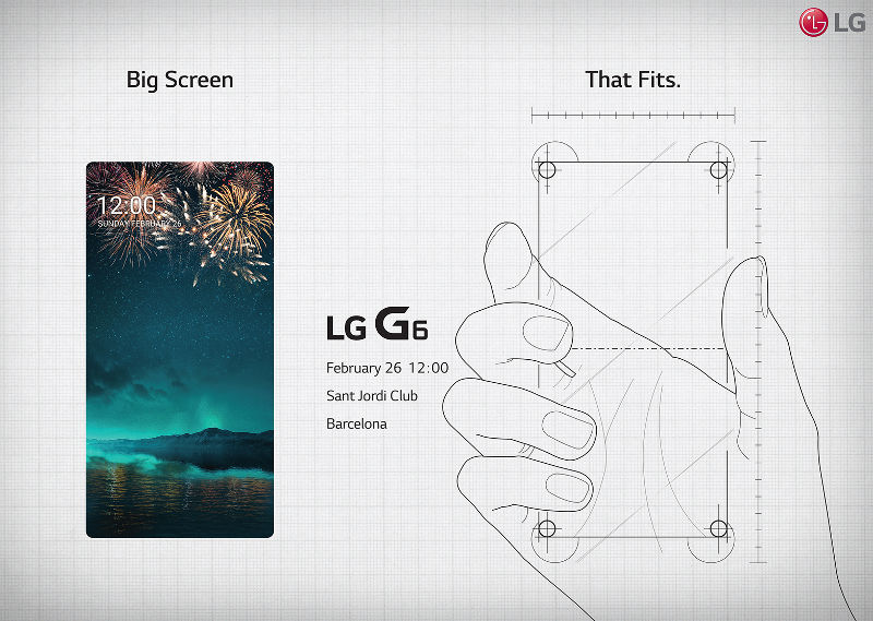 LG G6 MWC 2017 invite