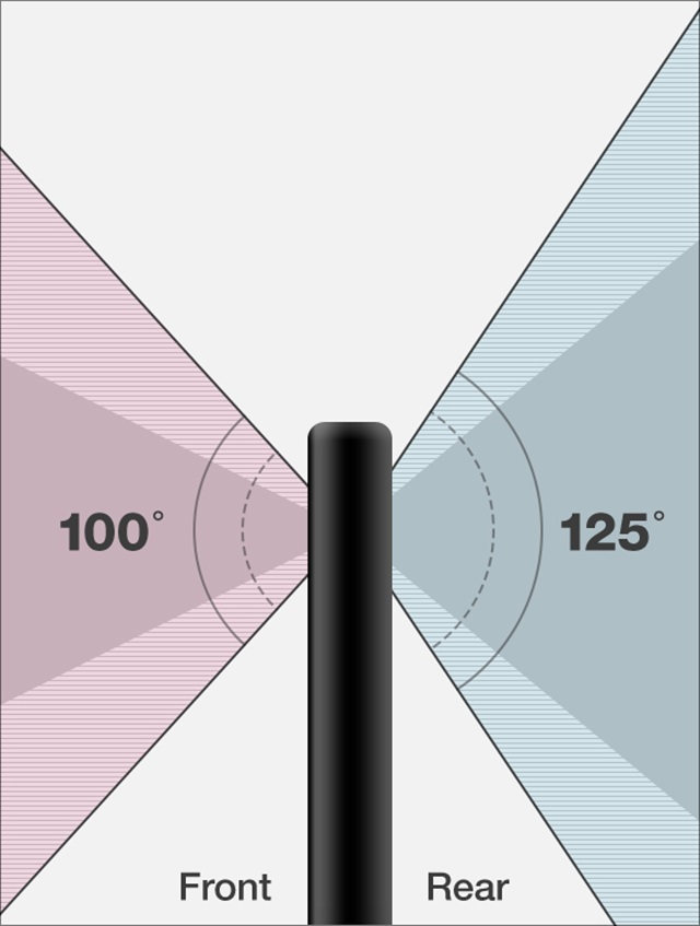 LG G6 Rear and front camera wide-angle