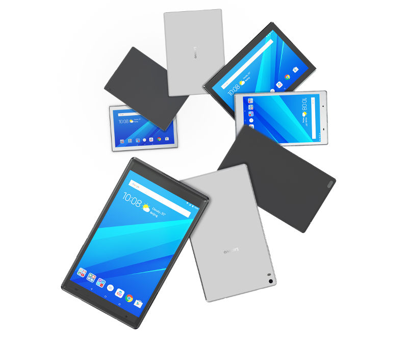 Lenovo Tab 4 8, Tab 4 8 Plus, Tab 4 10, Tab 4 10 Plus with Android Nougat,  Snapdragon SoCs announced