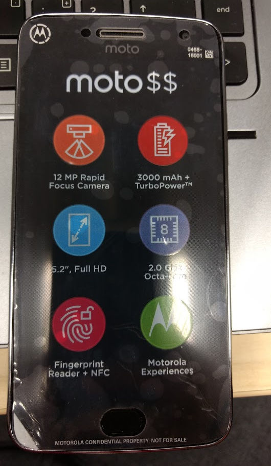 Moto G5 Plus live image leak