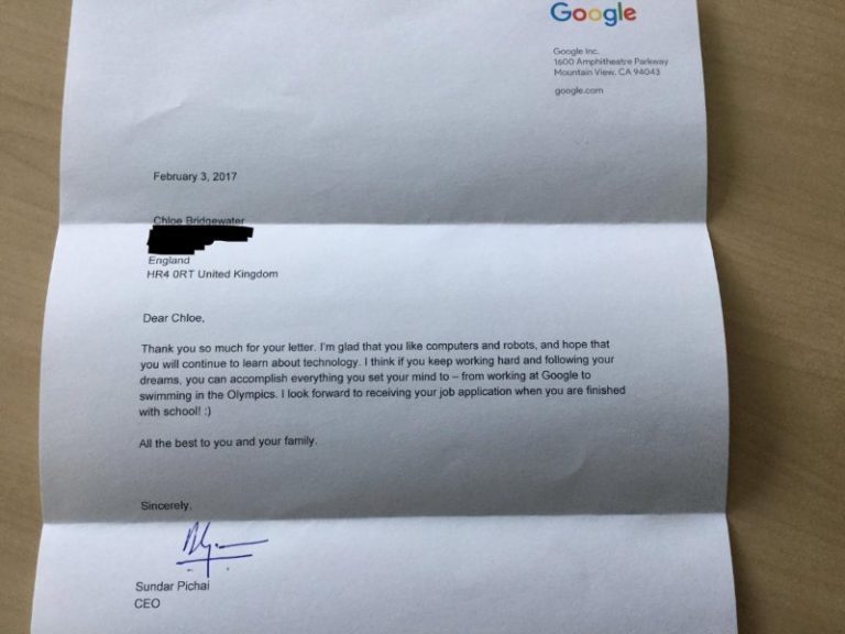 Balasan Bos Google