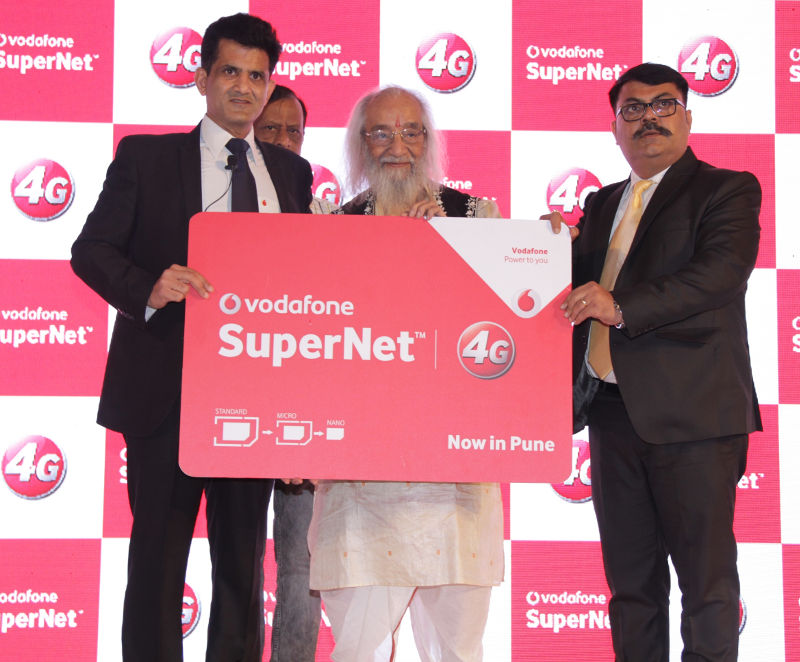 Vodafone 4G launch Pune