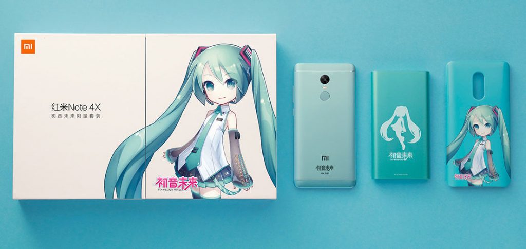 Xiaomi Redmi Note 4X Hatsune Miku