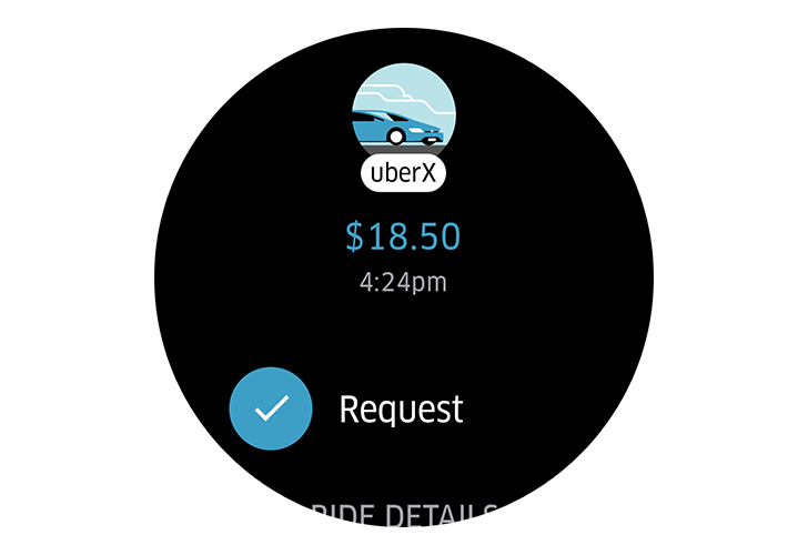 Uber sales android wear