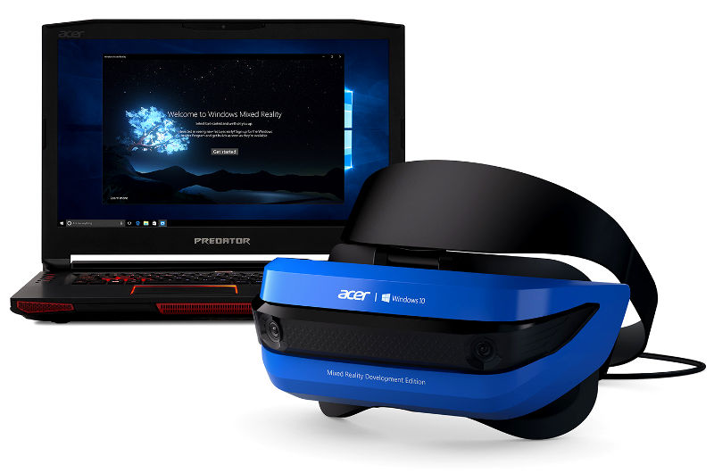 Acer Windows Mixed-Reality Development Edition headset