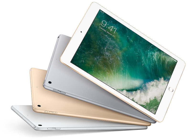 Apple iPad 2017 colors