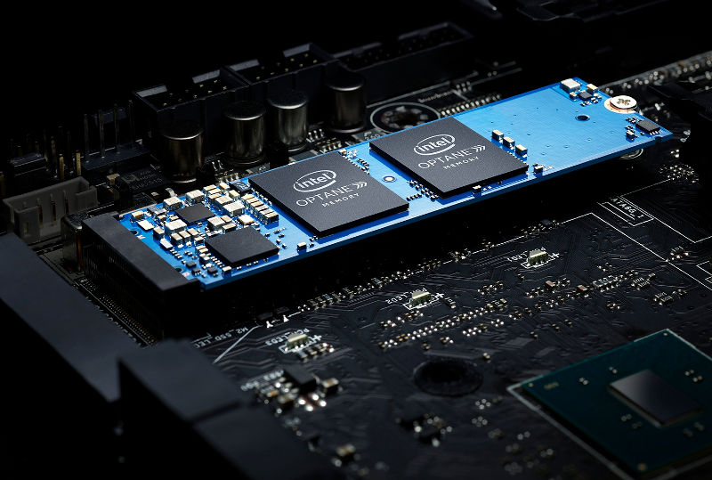 Intel Optane memory-