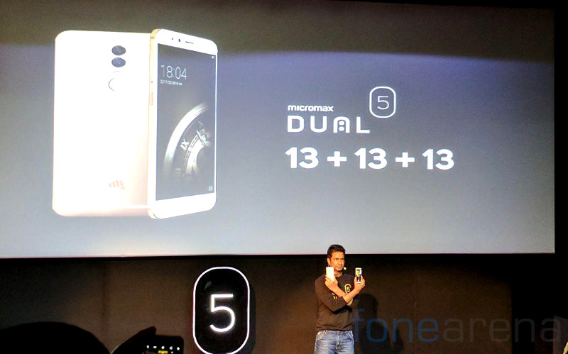 Micromax Dual 5 launch