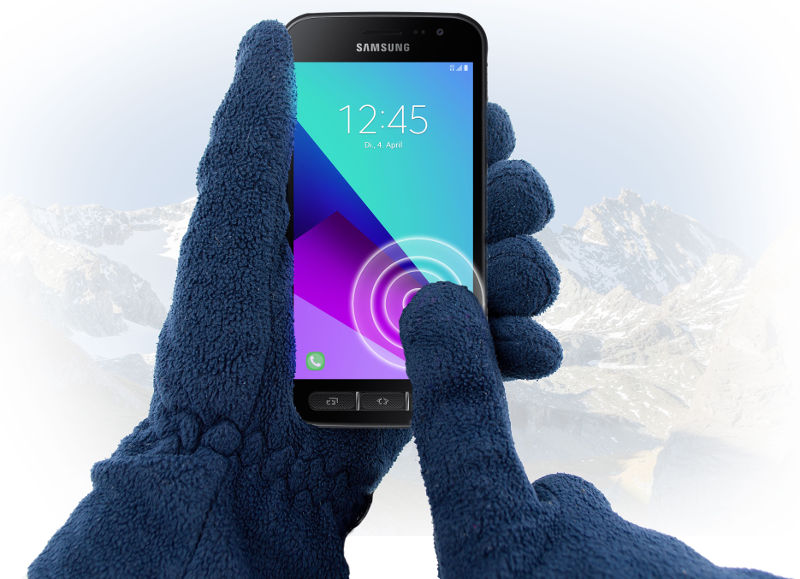 Samsung Galaxy Xcover 4 gloves
