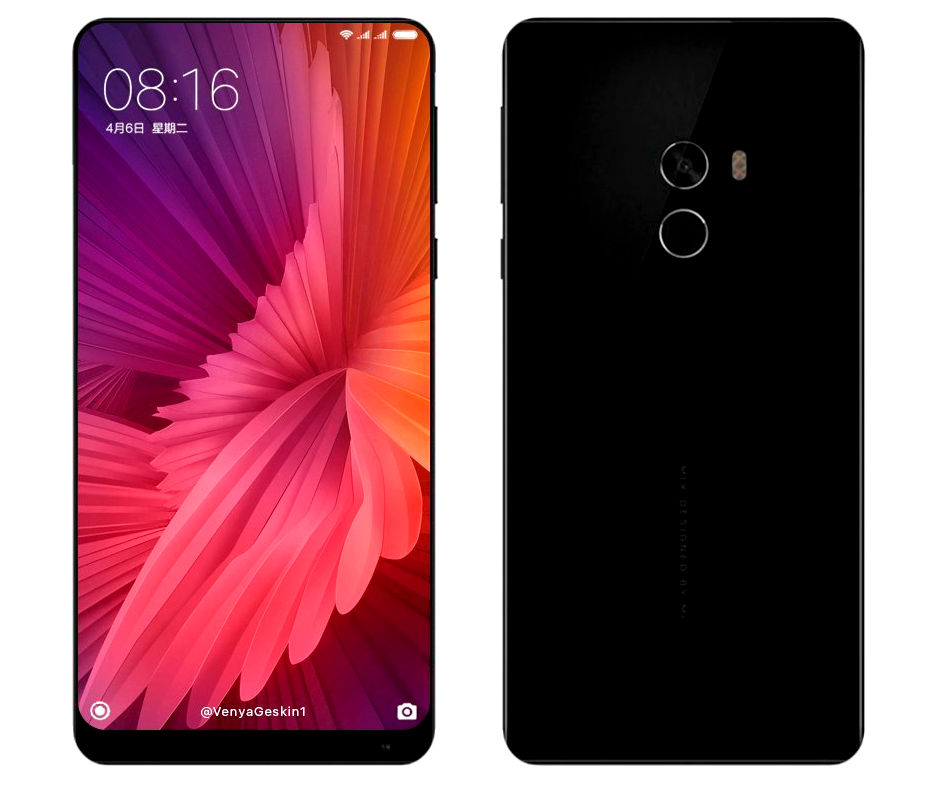 Xiaomi Mi Mix 2 Could Come With Curved Amoled Display With 93 Screen To Body Ratio 8260