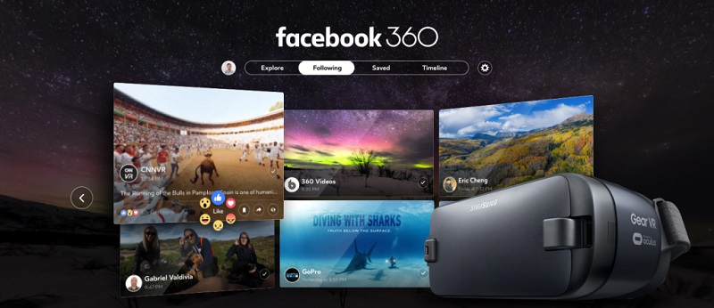 facebook-360 gear VR
