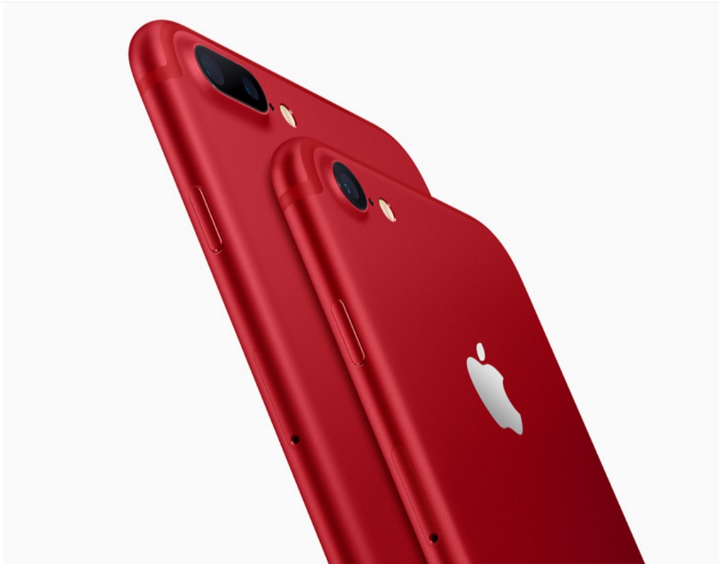 red iphone