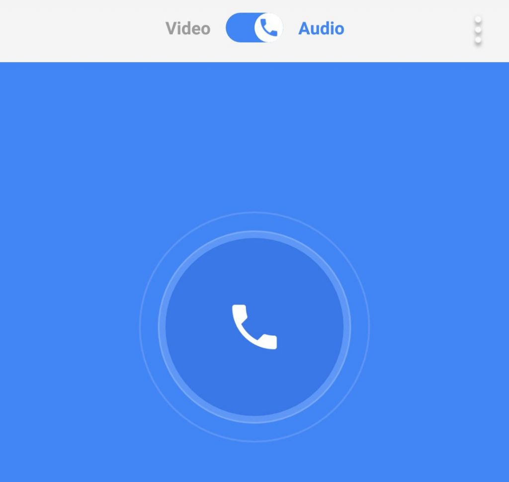 Google Duo Audio