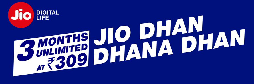 Reliance Jio Dhan Dhan Dhan