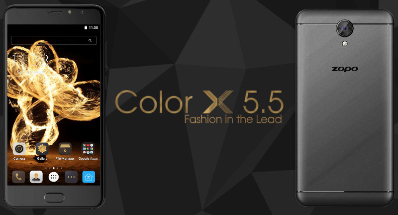 ZOPO Color X 5.5 Charcoal Black