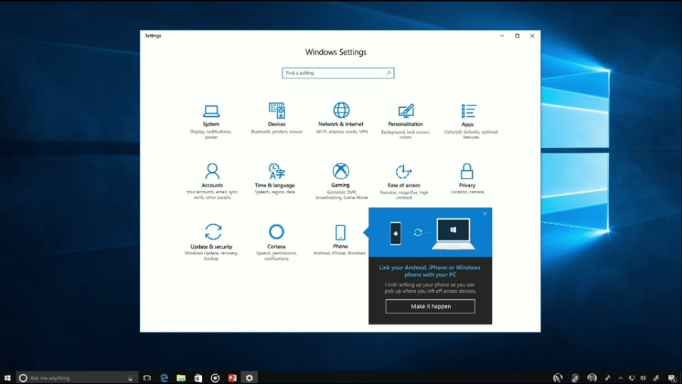 Microsoft Build 2017 Link Android, iPhone or Windows Phone to PC